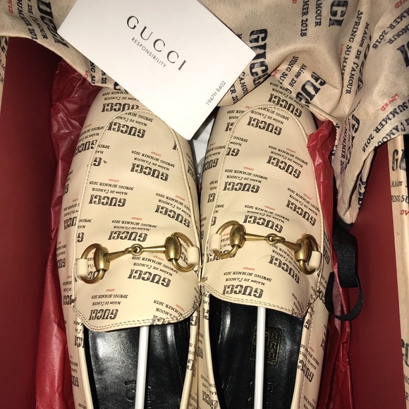 Gucci print loafers main image 4